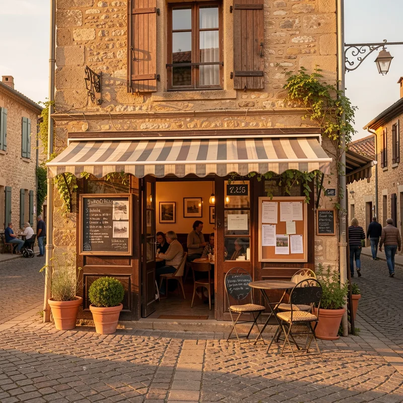 Pourquoi le café de la place reste l'âme d'un village