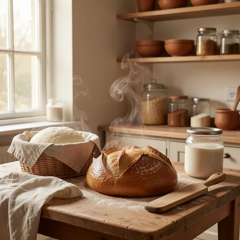 Faire son pain au levain : la recette transmise par les boulangers de village
