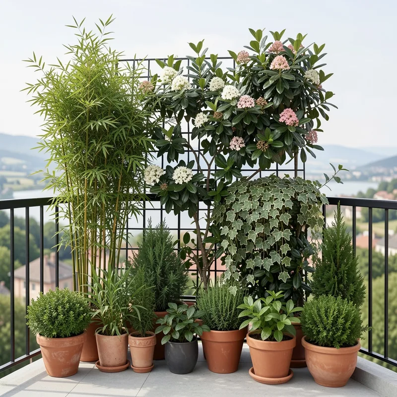 8 plantes brise-vue pour balcon dans le Rhône : résistantes et esthétiques