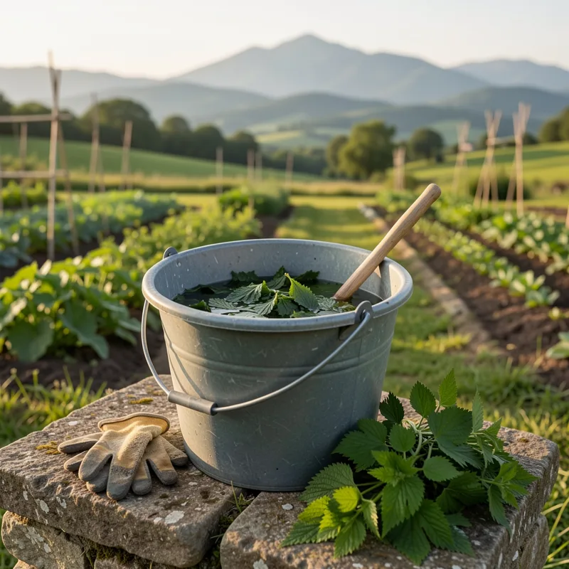 Purin d'ortie : fabrication, dosage et usages au jardin